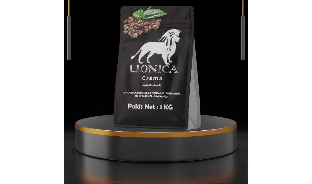 Boutique Lion - Lionica Café en Grains Créma - 1kg