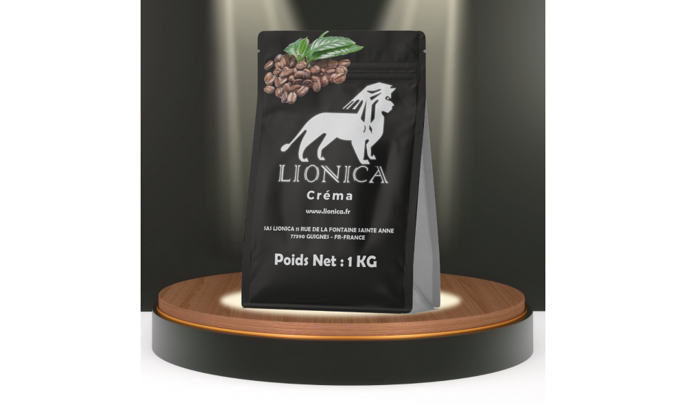 Boutique Lion - Lionica Café en Grains Créma - 1kg