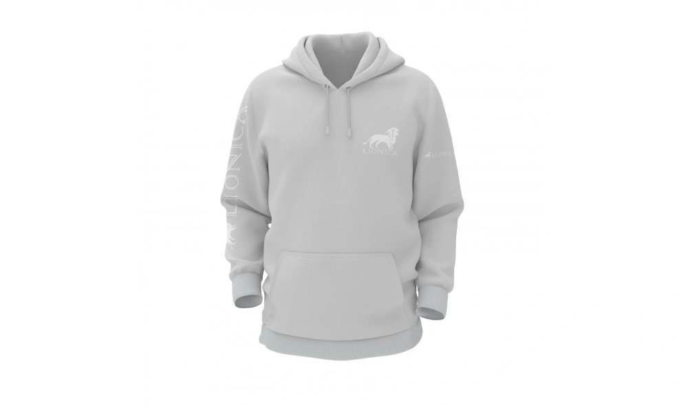Boutique Lion - Lionica white hooded sweatshirt